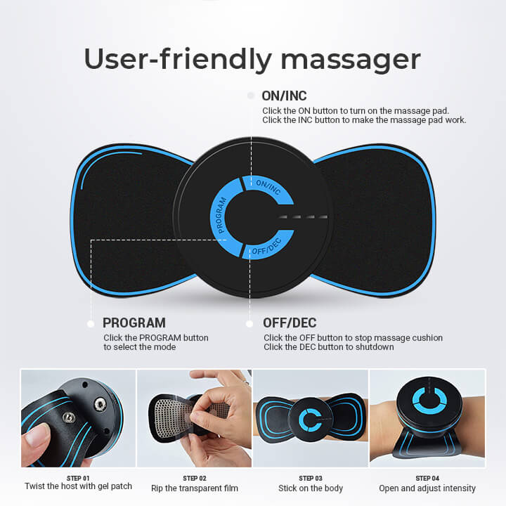 Whole Body Massager - Get Lasting Pain Relief in Just 15 Minutes A Day