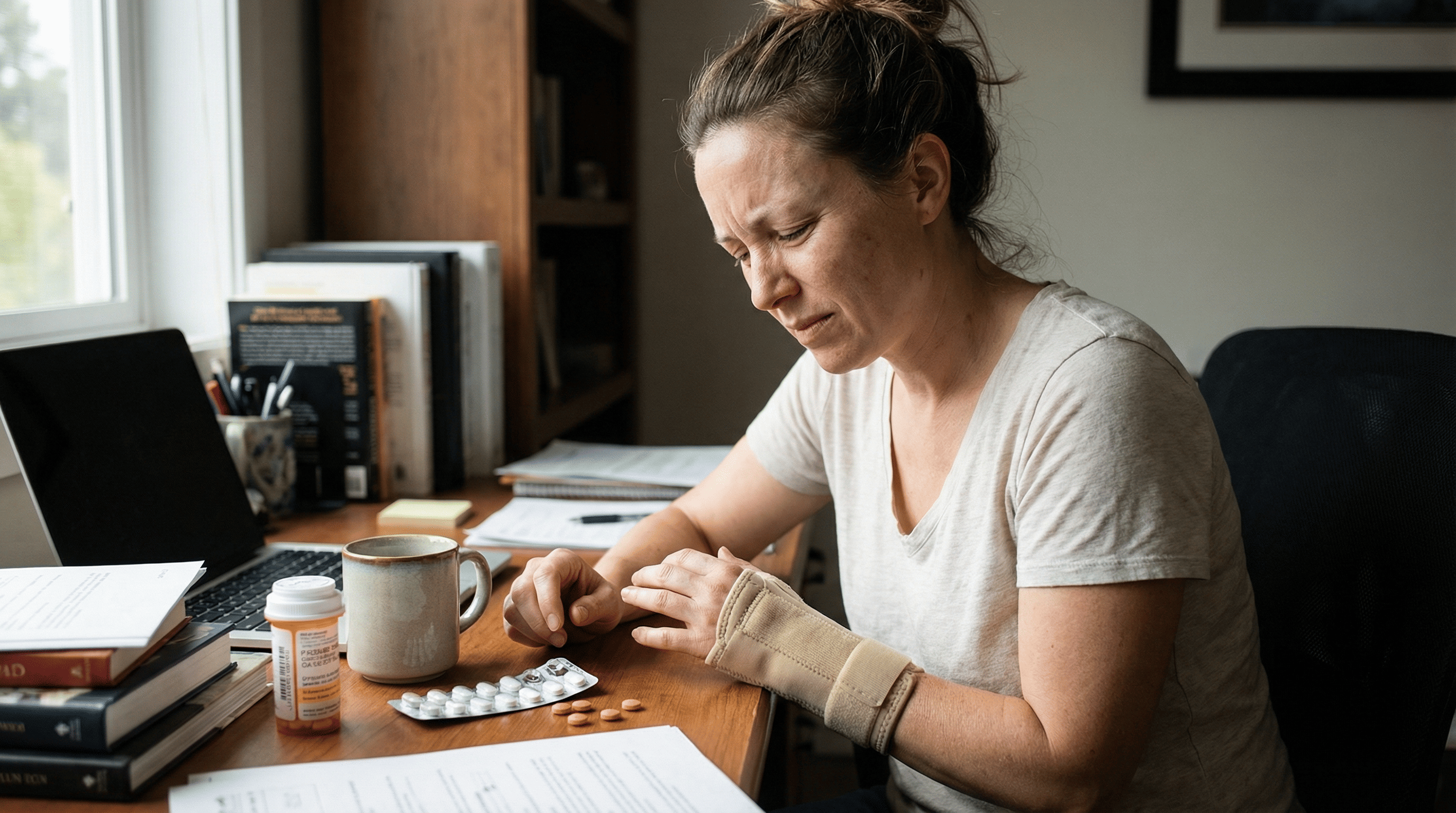 Erklärgrafik Nervenversorgung