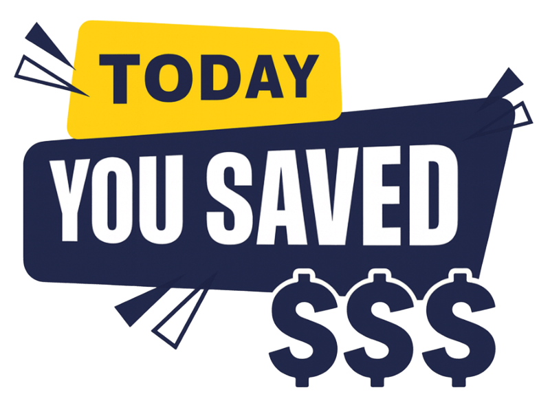 Today you saved