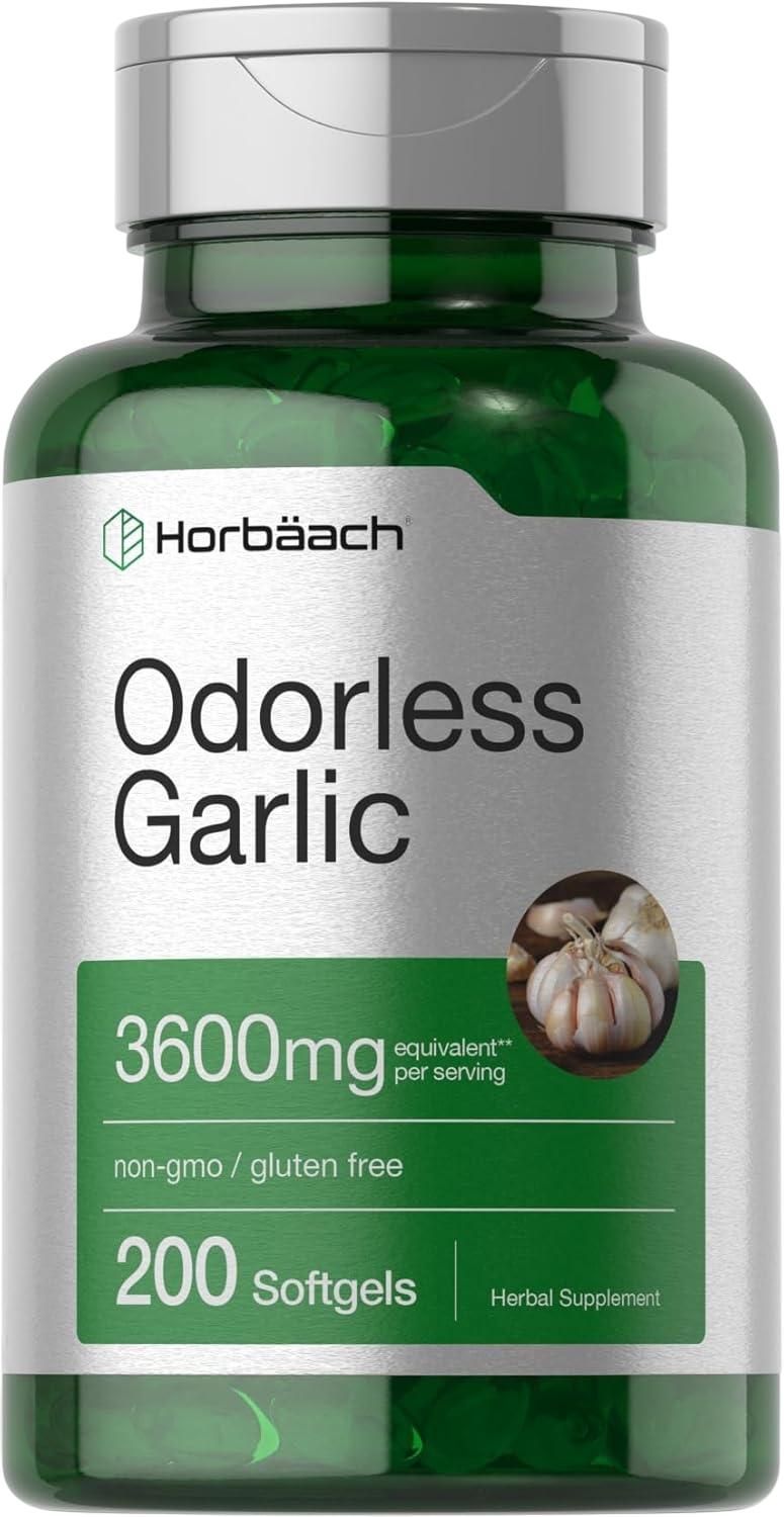 Horbäach Odourless Garlic Softgels