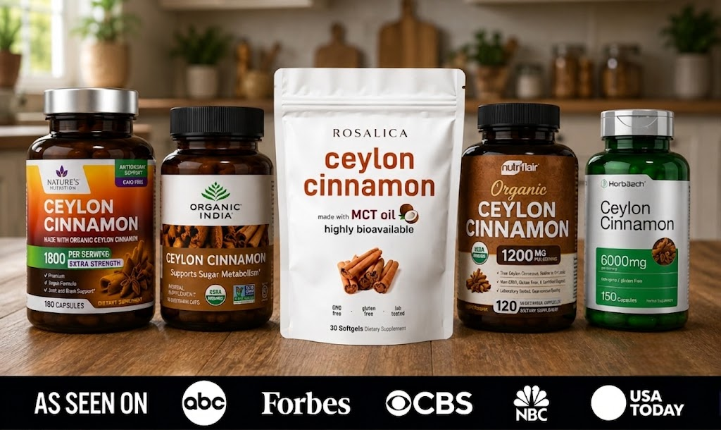 Top Ceylon cinnamon supplements comparison