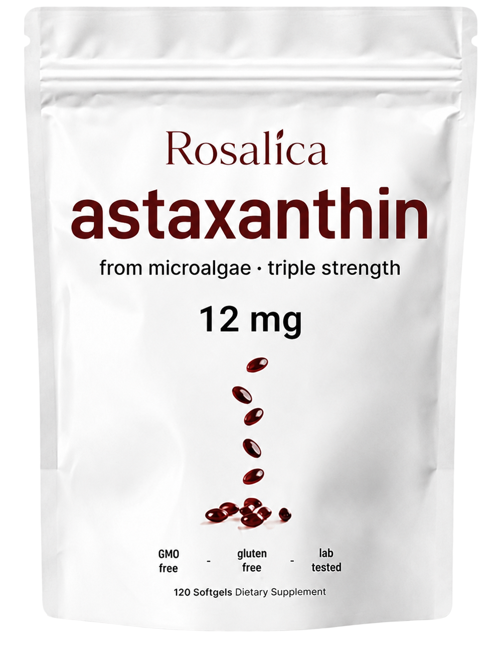 Rosalica Astaxanthin 12mg Softgels