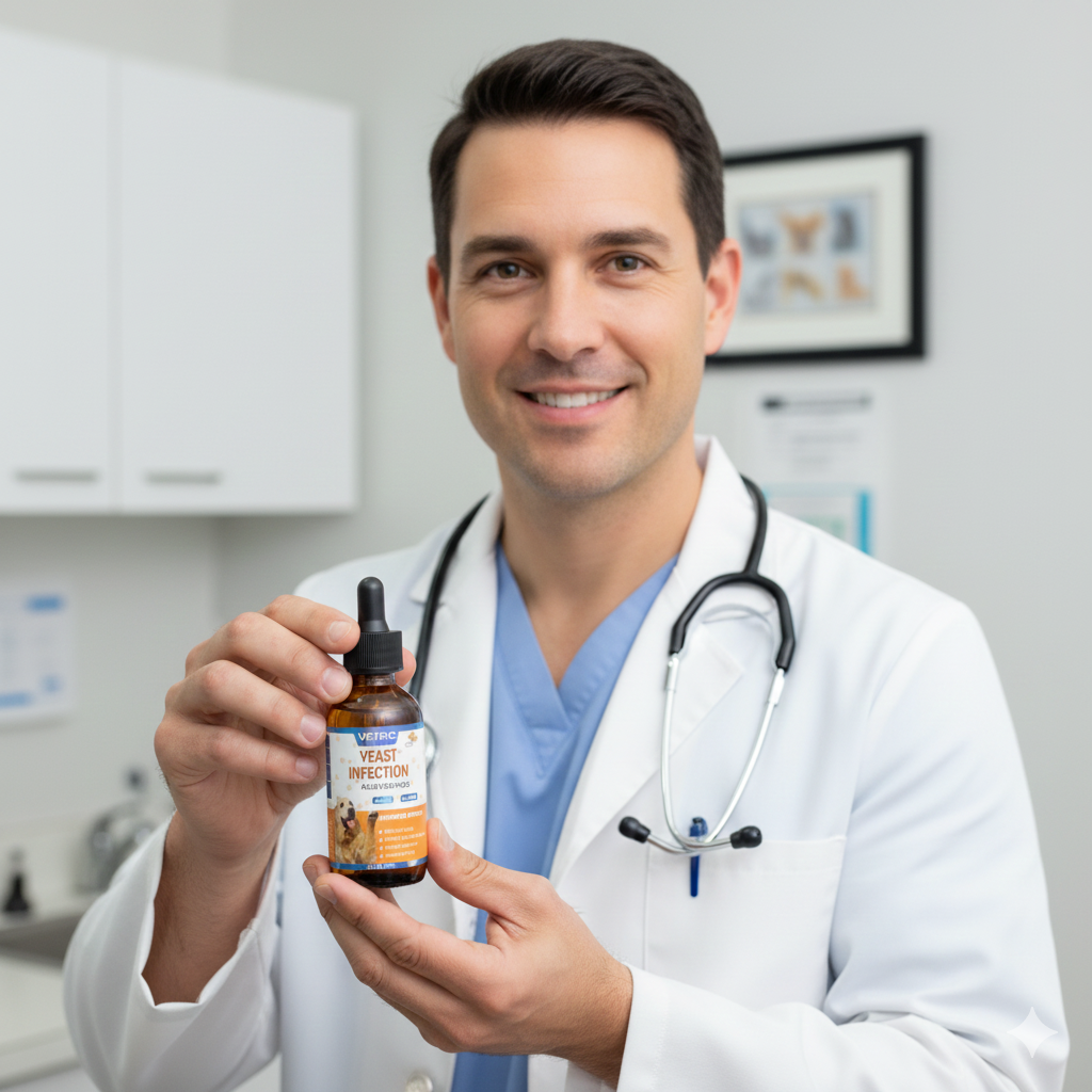 Veyric™ Natural Yeast Relief | Stop Itching, Licking and Chewing, Noticeable Relief Within Days