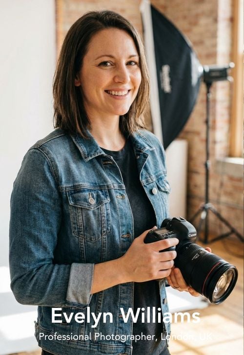 Evelyn Williams, professional photographer
