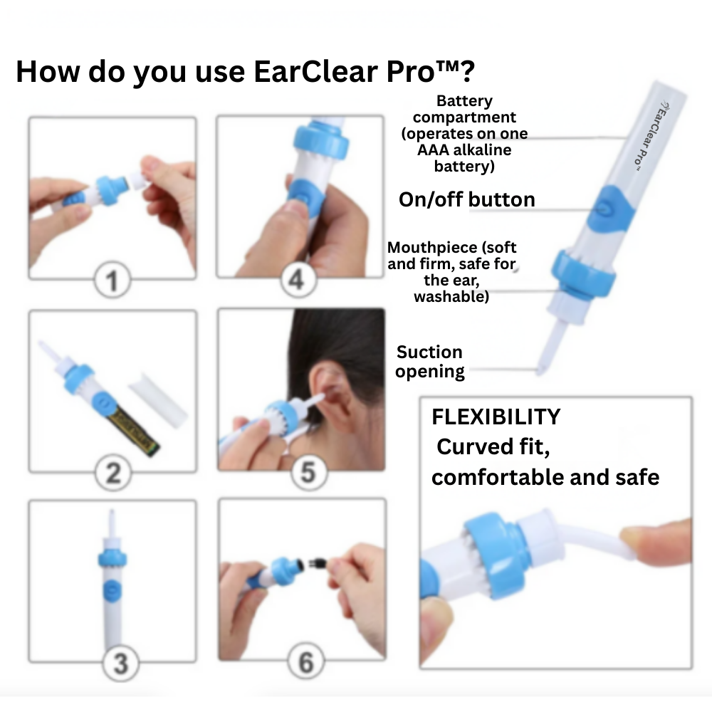 EarClear Pro™ | Clear Blockages & Ear Pressure in 60 Seconds 10 1765279950 EarClear%20Pro%E2%84%A2%20%286%29