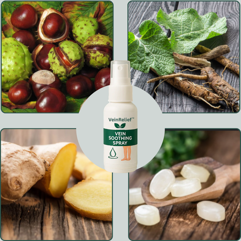 VeinRelief™ Vein Soothing Spray | Eliminates 95% varicose veins and swelling in just 5 days!