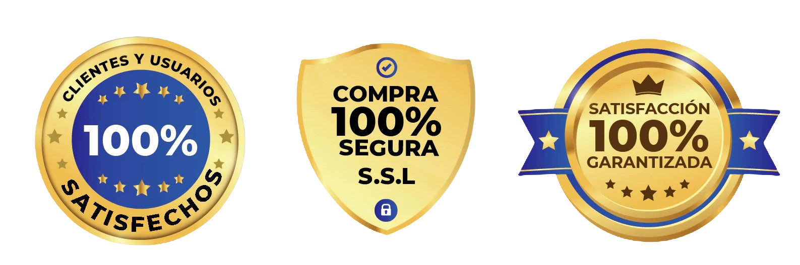 Garantía de Satisfacción y Sellos de Confianza