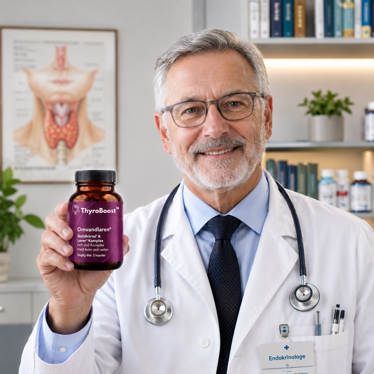 Endokrinologe empfiehlt ThyroBoost™