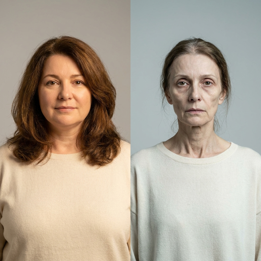Real women seeing hair transformation results