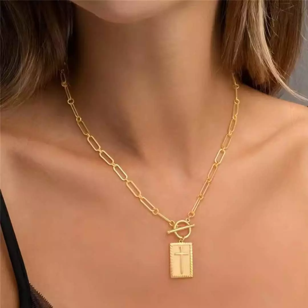 Collar cruz 4