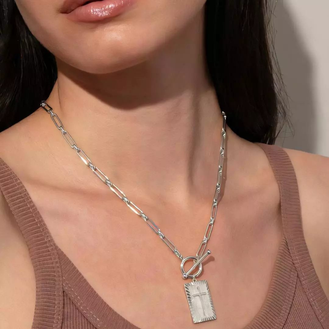 Collar cruz 1