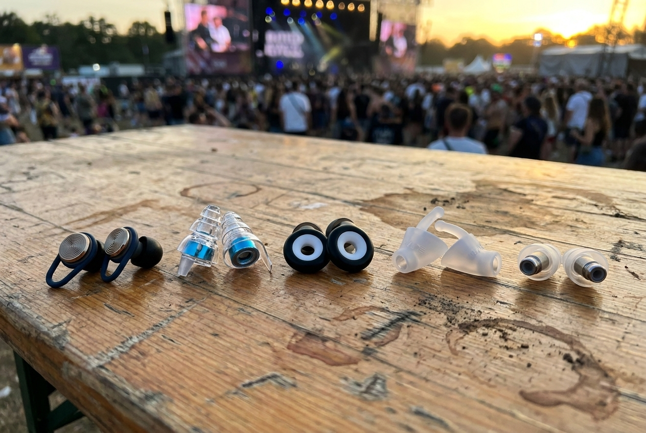 Top 5 festival earplugs tested across 2 festivals