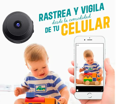 Mini Altavoz Espia Wifi, Vigila desde el Movil