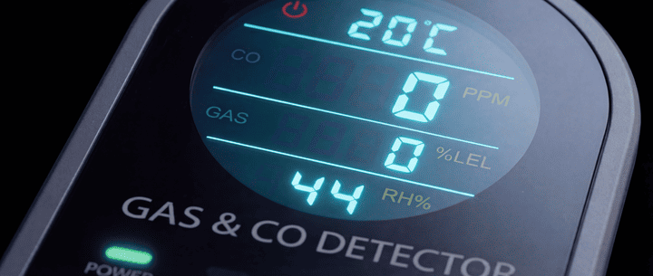 Steadfast Haven display showing zero PPM